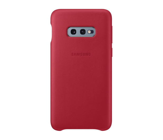 Etui Leather Cover do Samsung Galaxy S10 E czerwone - 478336 - zdjęcie